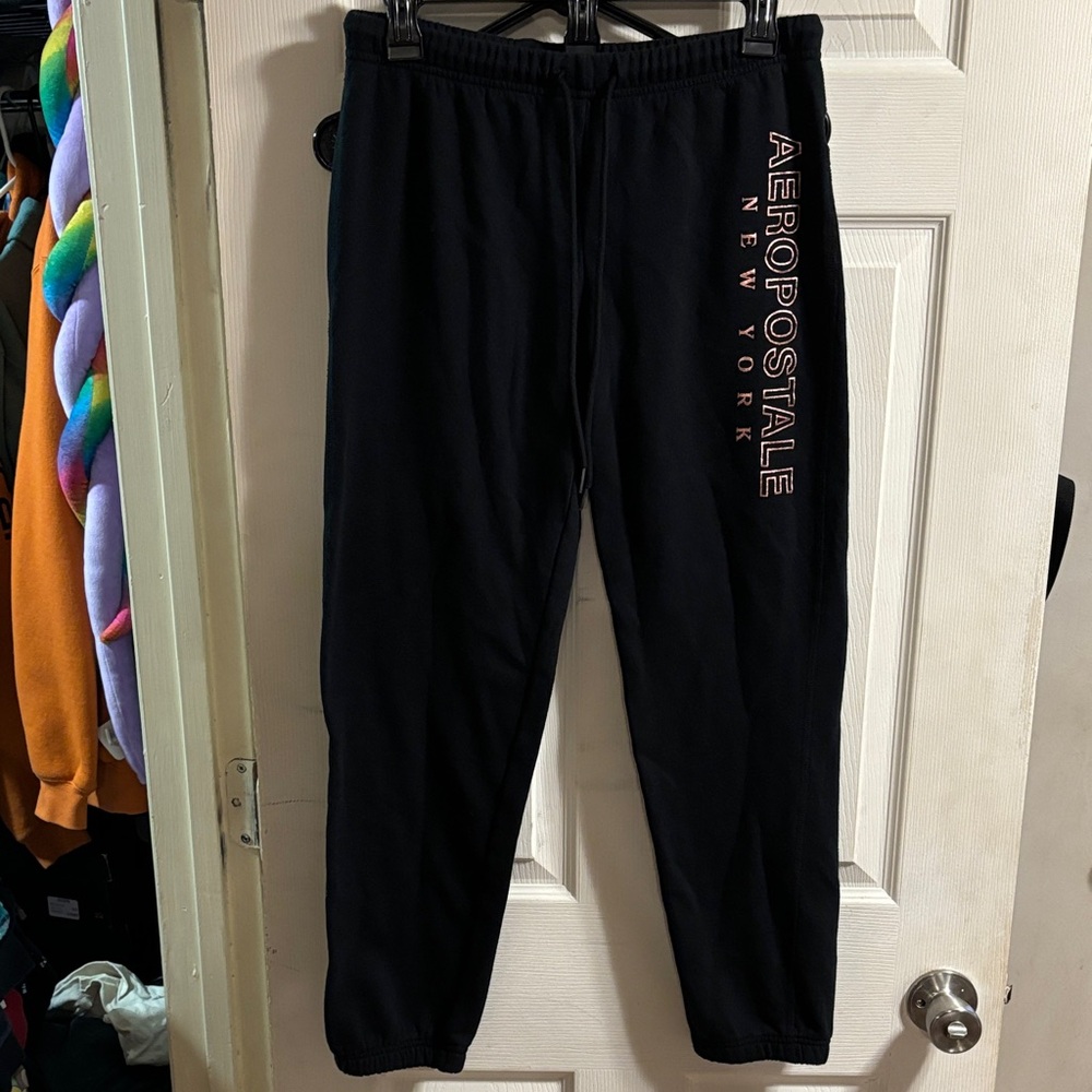 Aeropostale Black Track Pants